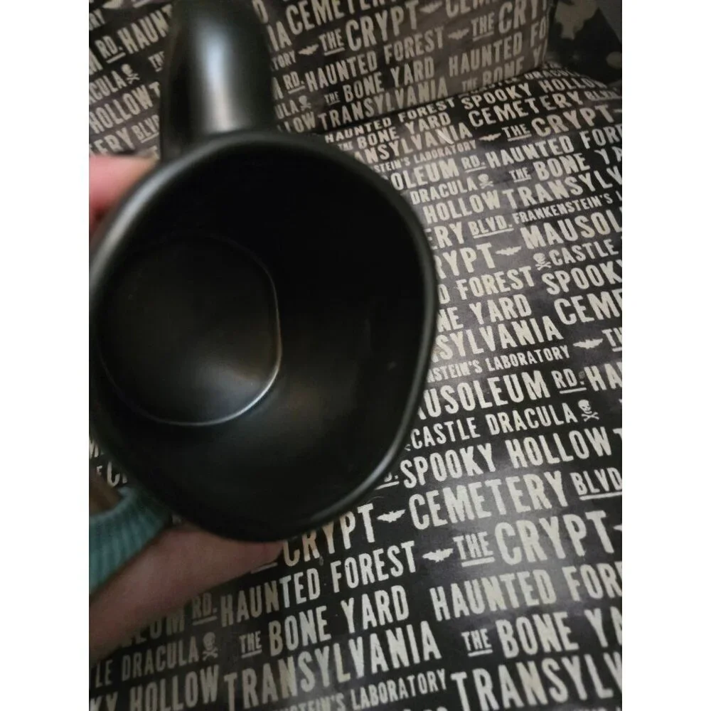 NWT Rae Dunn Halloween Witch's Brew Black Coffee Mug